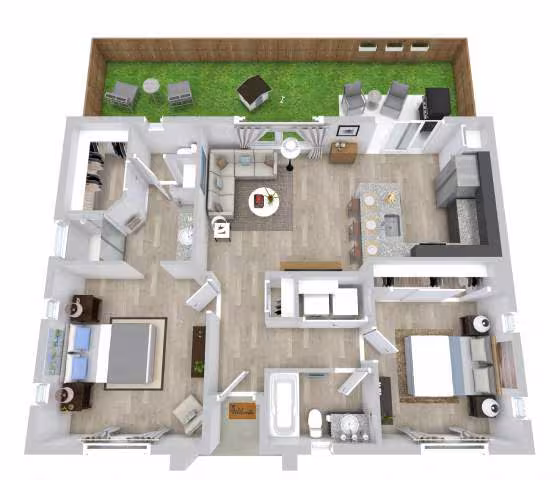 The Retreat 410 floor plan